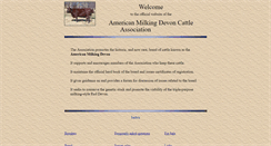 Desktop Screenshot of milkingdevons.org